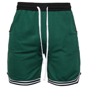 Shorts de basketball athlétiques haute performance pour hommes, avec cordon de serrage, imprimé par transfert, séchage rapide, écologiques et uniques - Product Image 4