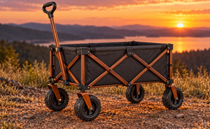 Película Hidrográfica con Diseño de Madera de Teca Rojiza Cálida para Linternas de Camping y Altavoces Personalizados - Product Image 5