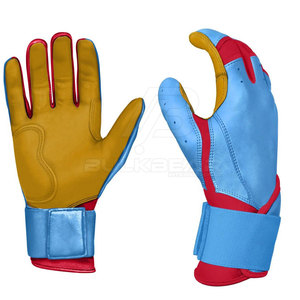 Leather Baseball Batting Gloves with Secure Wrist Support and Perfect Fit for Practice and <b>Games</b> - Product Image 4