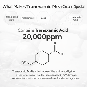 Crema Aclarante con Ácido Tranexámico Líquido Angel's, Corrector de Manchas Oscuras, Hidratante, Cuidado del Tono de Piel, Crema con Ácido Hialurónico para una Piel Radiante - Product Image 2