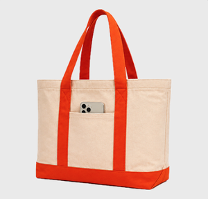 Custom Logo Heavy Duty Extra Large Canvas Tote <b>Bag</b> with Shoulder Handle <b>Reusable</b> <b>Shopping</b> <b>Bag</b> - Product Image 5