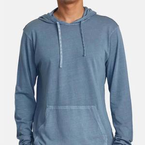 เสื้อฮู้ดดี้ทรงบ็อกซี่แบบขายส่ง OEM พร้อมไหล่ตกและทรงบ็อกซี่แบบมีโครงสร้าง สำหรับแบรนด์สตรีทแวร์ในสหรัฐอเมริกา MOQ ต่ำ - Product Image 4