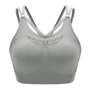 Soutien-gorge de sport pour femme, idéal pour le yoga et l'entraînement en extérieur, tailles personnalisées, vêtements de fitness et de sport, en promotion - Product Image 1