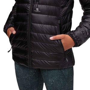 Ladies Windproof Bubble Jacket <b>Winter</b> Warm <b>Padding</b> Hooded Outdoor Fashion Solid Color Lightweight New Quality Custom Logo <b>Coat</b> - Product Image 4