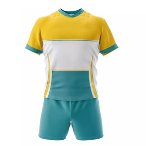 เสื้อรักบี้ GAF ชุดฟุตบอล ชุดยูนิฟอร์ม ระบายอากาศได้ดี ไซส์ใหญ่ พิมพ์ลายแบบ Sublimation เสื้อรักบี้ชาย สั่งทำได้ตามแบบ OEM - Product Image 6