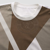 T-shirt pour homme en coton 100% coupe classique avec style personnalisé, adapté à un usage quotidien, tissu polaire respirant, garde au frais et confortable