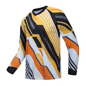 Chemise de moto/motocross personnalisée, légère, en polyester, avec votre propre design, meilleur design - Product Image 4