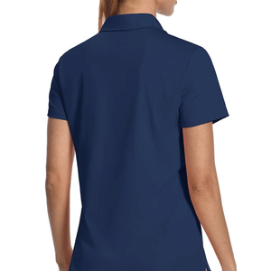 Camisetas de Punto Casuales para Mujer de Primera Calidad, Diseño Personalizado, Ropa Deportiva de Verano, Corte Regular, Transpirable, de Secado Rápido para Golf - Product Image 2