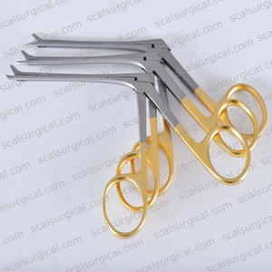 Tijeras Nasales Bellucci de Alta Calidad, Acero Inoxidable, Instrumento Quirúrgico ORL Reutilizable - Product Image 2