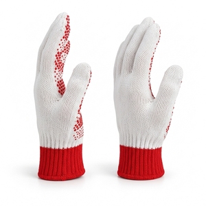 Gants industriels à pois, épais, respirants, confortables, flexibles, protection régulière pour le lieu de travail, texture lisse, résistance à la chaleur 10 mil - Product Image 3