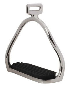 Icelandic Horse Safety Stirrups Brass Anti-Slip Wide Foot Bed Equestrian Riding Stirrup Heavy Duty <b>Secure</b> Tack <b>Equipment</b> - Product Image 4
