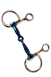 Bocado de Caballo de Acero Inoxidable de Alta Calidad con Una Sola Articulación, Tipo Snaffle, para Equitación y Arreos Ecuestres - Product Image 2