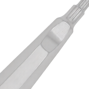 Elevador de Raíz Apical # Instrumento Quirúrgico Manual de Acero Inoxidable 301 Recto de 2.5mm con Punta Pequeña para Extracción Dental y Elevación de Raíces - Product Image 5