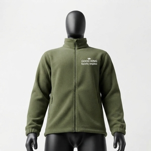 Veste polaire pour homme, personnalisable, légère, chaude, pour l'hiver, décontractée, respirante, zippée - Product Image 3