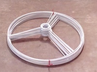 Abat-jour de lampe de table en velours tissé moderne, écologique et économique, avec anneaux supérieur et inférieur, douilles E27, diamètre 30 cm