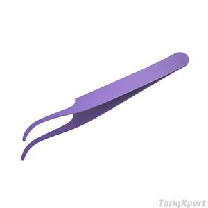 Professional Eyelash Extension Tweezers Stainless Steel <b>Precision</b> Smooth Tip Lash Tweezer Custom Logo Salon <b>Tool</b> - Product Image 4