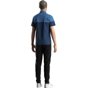 Chemises de golf à manches courtes rayées pour hommes, nouvelle collection printemps-été, haute qualité, respirantes, boutonnées, en spandex/nylon, section fine - Product Image 2