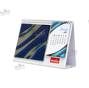 ปฏิทินติดผนังแบบตั้งโต๊ะพร้อมกระดาษแข็ง/กระดาษคราฟท์พิมพ์ลายปรับแต่งได้ตามต้องการ - Product Image 3