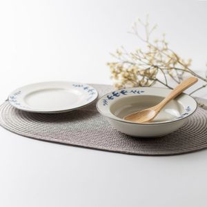 Best Selling Product Japanese Unique Modern <b>Ceramic</b> Dinnerware Luxury Serving <b>Plates</b> Set - Product Image 6
