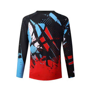 เสื้อเจอร์ซีย์มอเตอร์ครอสสำหรับทีมแข่งรถ ดีไซน์เฉพาะตัว ผลิตอย่างมืออาชีพ วัสดุโพลีเอสเตอร์ผสมสแปนเด็กซ์ ระบายอากาศได้ดี สวมใส่สบาย สำหรับผู้ชาย สามารถปรับแต่งได้ - Product Image 2