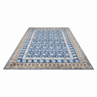 Luxuriöse Handgeknüpfte Teppichkollektion aus Reiner Seide & Sari-Seide Moderne Geometrische & Traditionelle Flächenteppiche