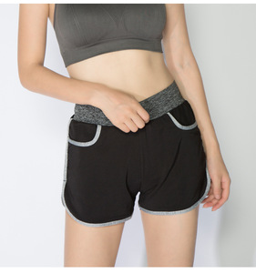 Shorts de sport pour femmes, coupe haute et ajustée, avec cordon de serrage, doux, respirant, pour l'entraînement, la course, le fitness, le yoga et les activités décontractées - Product Image 3