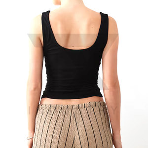 Top Deportivo de Mujer, Nuevo Estilo, de Algodón y Fibra de Bambú, de Alta Calidad, Transpirable, Ecológico, de Secado Rápido, Tejido - Product Image 4