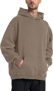 Sudadera con Capucha Premium de Algodón Grueso con Efecto Deslavado, Estilo Urbano, Unisex - Product Image 4