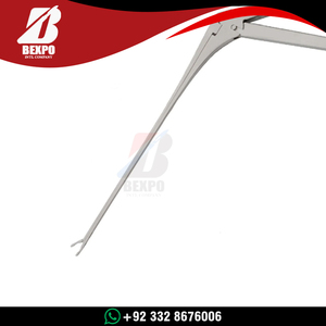 Pinzas de Oreja de Cocodrilo de 70 mm, Acero Inoxidable, Extra Finas, Dentadas, Anguladas hacia Arriba, Acabado Negro, Instrumento Quirúrgico Manual para Otorrinolaringología - Product Image 6