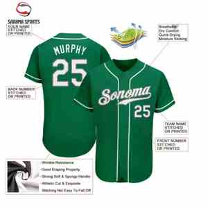 Maillot de baseball respirant personnalisé sur mesure avec impression numérique par sublimation, design sur mesure OEM - Product Image 2