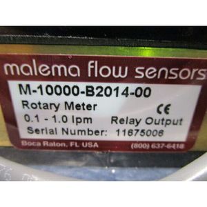 เซ็นเซอร์วัดการไหล Malema รุ่น M-10000-B2014-00 แบบโรตารี่ - อุปกรณ์และอะไหล่เซมิคอนดักเตอร์ระดับโลกที่เชื่อถือได้ - Product Image 3