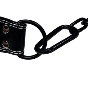 Cinturón de Soporte Lumbar Personalizable con Logotipo para Levantamiento de Pesas, Entrenamiento de Fuerza, Culturismo, Dominadas y Dips - Product Image 3