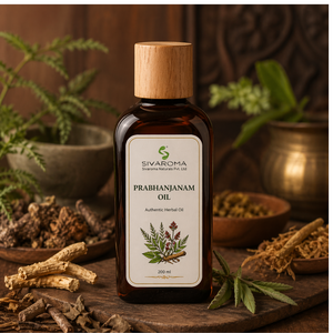 Huile de Prabanjanam de haute qualité pour les acheteurs en gros, avec des notes végétales riches, une texture onctueuse et un emballage fiable pour l'international - Product Image 1