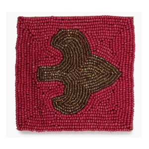 Glass Beaded Coasters Spiderweb Design Set of 4 Coaster for Dining <b>Table</b> Tea Cup <b>Coffee</b> Mugs Coaster for Home & Office <b>Table</b> Use - Product Image 6