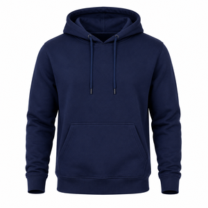 Conjunto de Sudadera con Capucha y Pantalones Deportivos Ajustados Essential Navy, Ropa de Entrenamiento de Felpa Suave para Comodidad Diaria y Ejercicio - Product Image 3