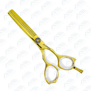 Ciseaux de coiffeur professionnels ciseaux droits ciseaux de toilettage pointe de sécurité pour Salon coupe de cheveux amincissement beauté produit de soins personnels - Product Image 5