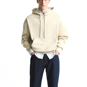 Sudaderas básicas de algodón mezclado, corte relajado, ligeras, cómodas, informales, para uso diario, modernas, para hombre. - Product Image 1