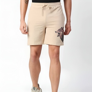 Shorts de plage décontractés en toile respirante avec impression par sublimation, couleurs personnalisées, poches et taille élastique, shorts de sport - Product Image 5