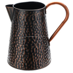 French Style Planter Galvanized <b>Flower</b> Vase Rustic Metal Watering Can <b>Flower</b> Pot Home Decor Metal Crafts Farmhouse Watering <b>Jug</b> - Product Image 2