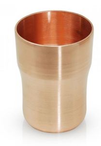 global buyer choice copper glass tumbler manufacturer copper drinking glass ayurvedic water cup exporter india metal <b>drinkware</b> s - Product Image 2