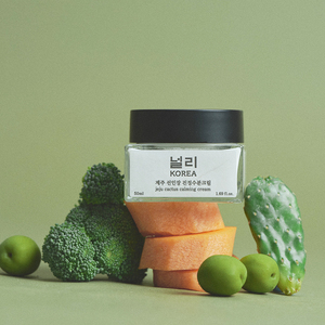 [NULLI KOREA] Crème apaisante au cactus de Jeju végane, hydratante et apaisante pour le visage, crème hydratante pour peaux sensibles - Product Image 1