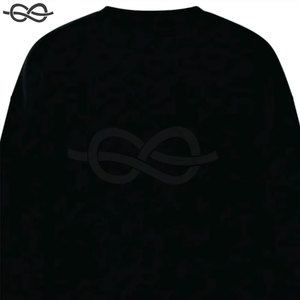 Sweat-shirt à manches personnalisées pour homme de qualité supérieure, 100% coton, sweat-shirt à col rond brodé de haute qualité pour homme, vêtements décontractés - Product Image 2