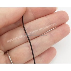 RTS 1.0mm <b>Black</b> Premium Braided Leather <b>Cord</b> for Bracelets Fashion Accessories - Product Image 3