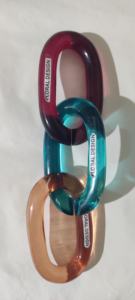 Cadenas Decorativas de Resina Coloridas de Diseño Moderno, Logotipo Personalizable para Tamaños Grandes y Pequeños - Product Image 4