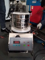 Machine de tamisage ultrasonique de laboratoire avec moteur automatique monocouche pour le tamisage de la farine de blé et du sable de millet