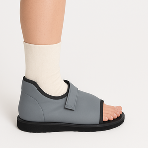 Chỉnh hình mở Toe thạch cao đúc giày có thể điều chỉnh bền y tế bài <span class=keywords><strong>OP</strong></span> & Rehab giày cho gãy chân thoải mái phù hợp - Product Image 2