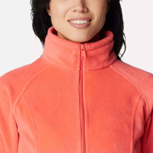 Factory Price Women Polar Fleece Fabric Coat <b>Ladies</b> <b>Jackets</b> Warm Girls Full Zip Collar Coat Women's Black Full Zip Fleece <b>Jacket</b> - Product Image 5