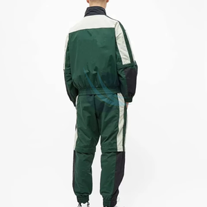 OEM Windbreaker Suit Custom Logo Windbreaker Short Set <b>Lightweight</b> Windbreaker <b>Jacket</b> and Short Set Quick Dry Summer <b>Running</b> Gym - Product Image 2