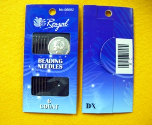 ND0002 <b>Beading</b> hand sewing <b>needle</b> | Royal <b>Beading</b> <b>Needles</b> 6 Count Steel Hand Sewing <b>Needle</b> No.06092 - Product Image 4