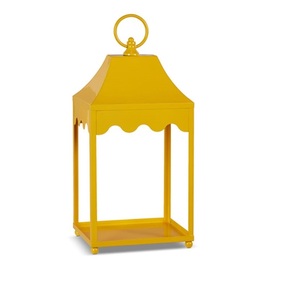Best Decorative Unique Metal & Glass Blue Color <b>Candle</b> <b>Lantern</b> Classic Design <b>Candle</b> Holder <b>Lantern</b> For Home Decor - Product Image 5